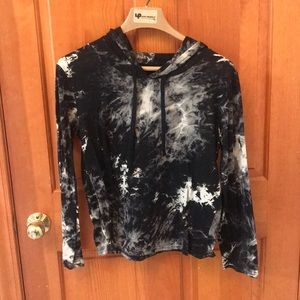 tie dye tshirt material hoodie